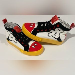 Ground Up Mickey high tops.  Size 2 NEW.
